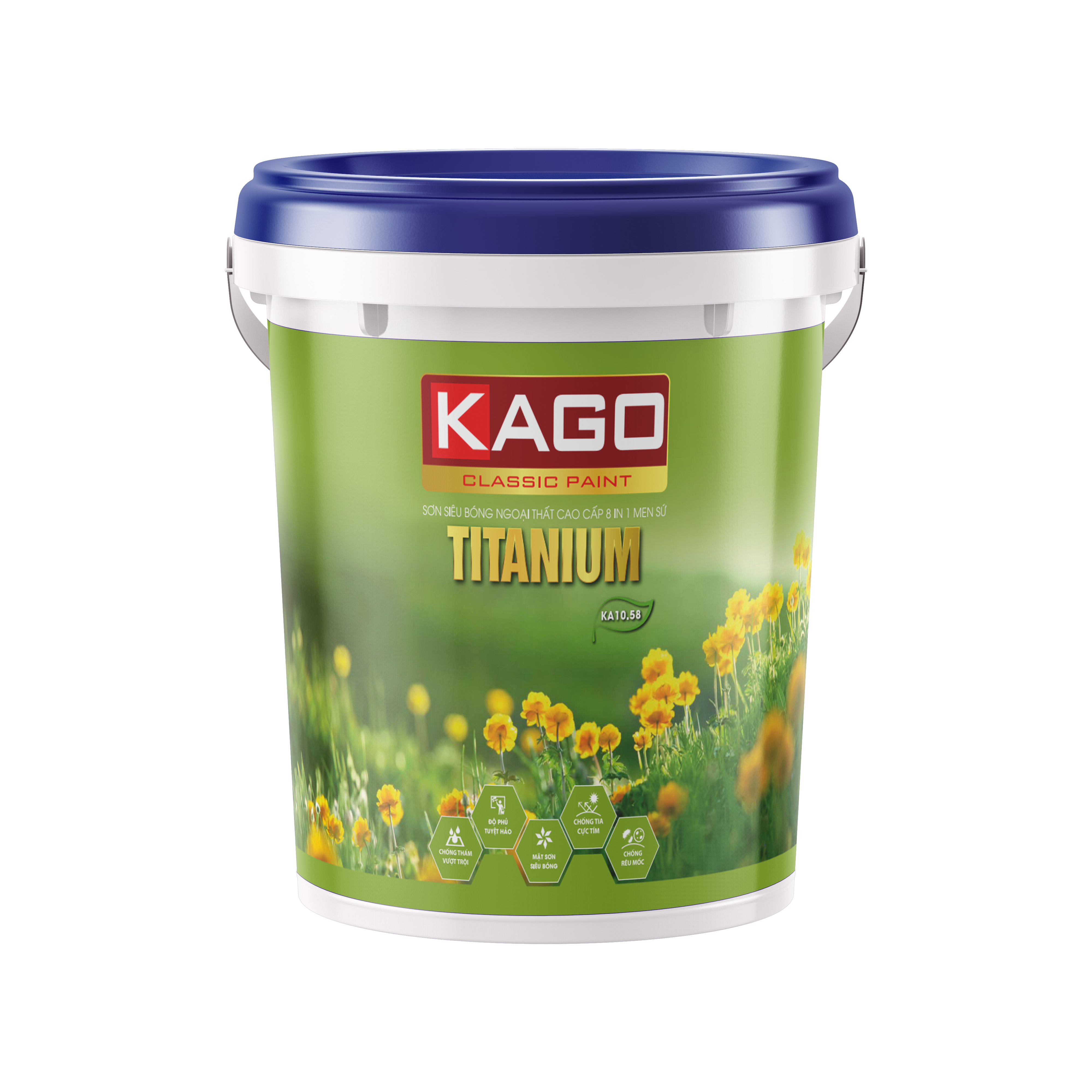 Sơn siêu bóng ngoại thất 8in1