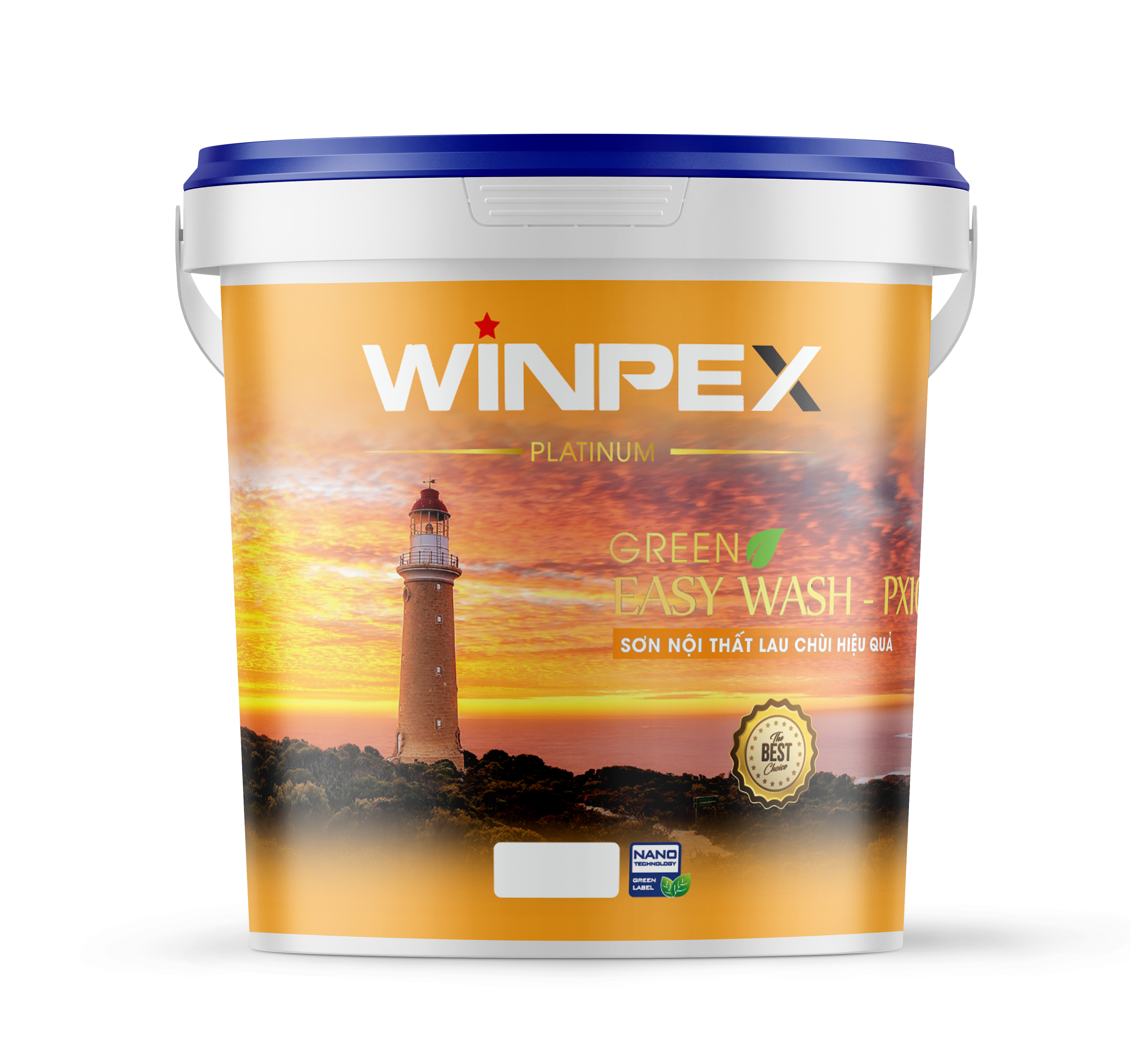 Sơn nội thất lau chùi hiệu quả 