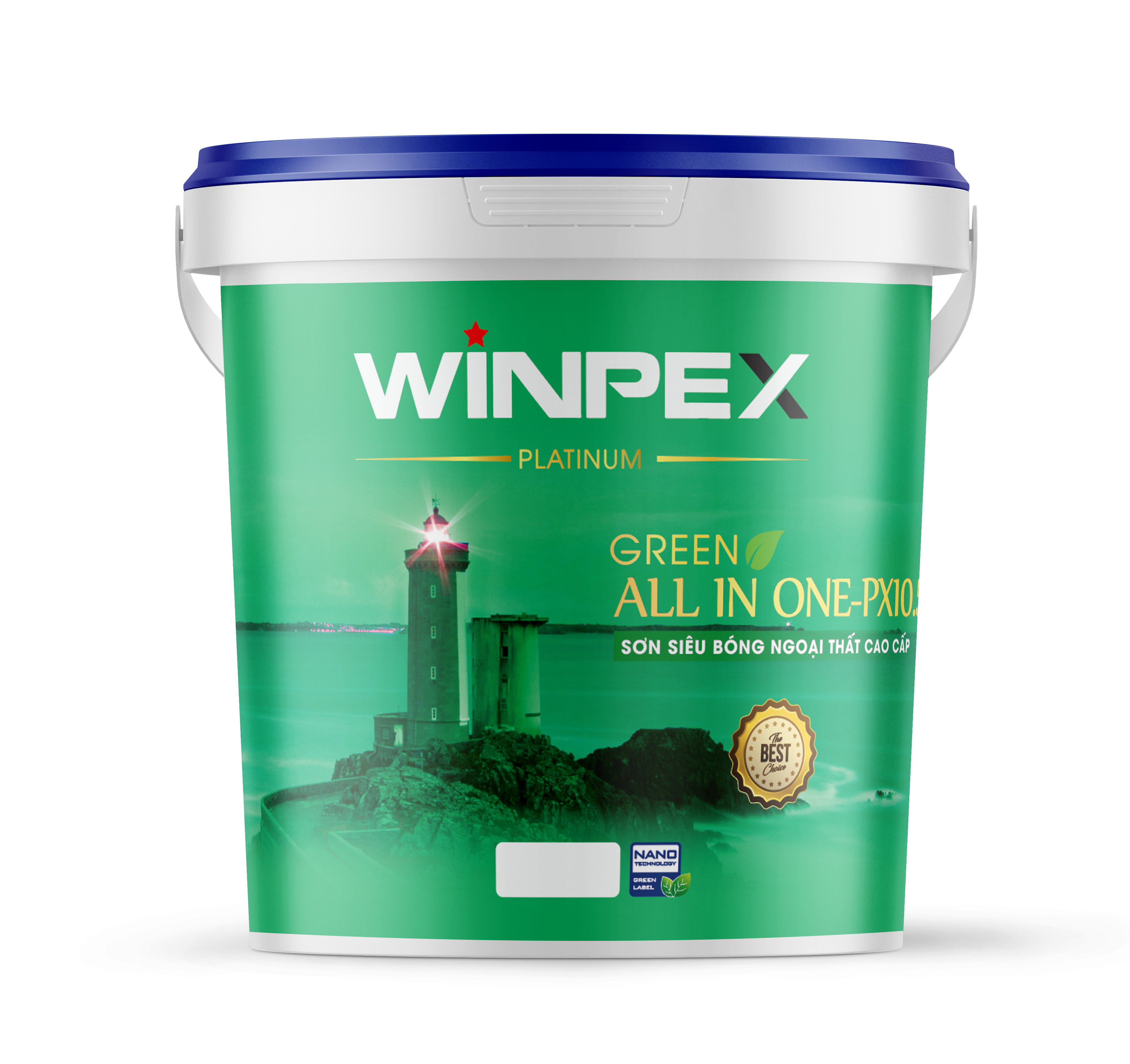 Sơn siêu bóng ngoại thất cao cấp