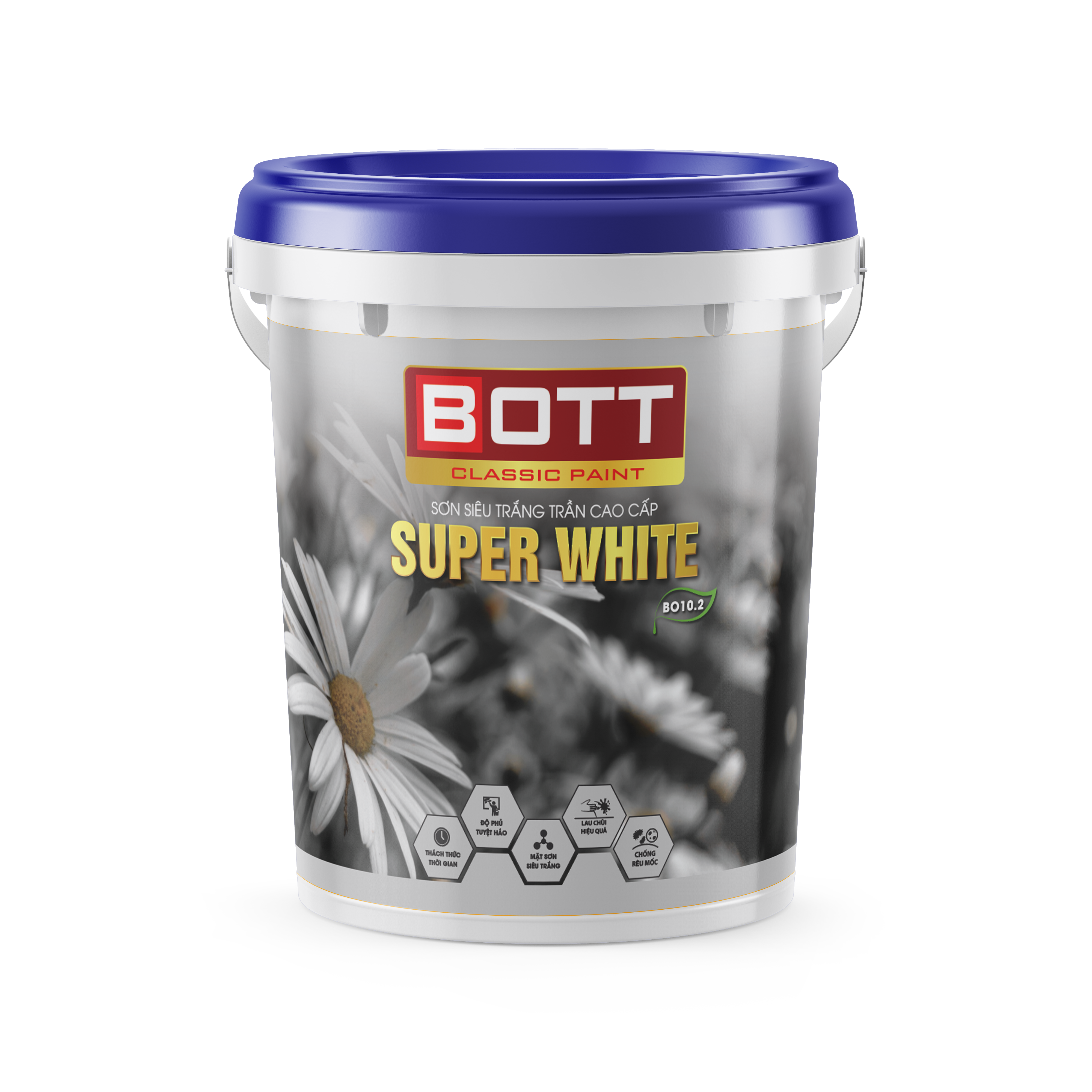 Sơn siêu trắng trần 